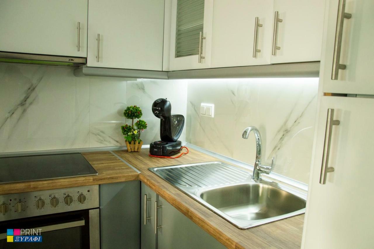 Evaggelia Design Suite Néa Péramos Esterno foto